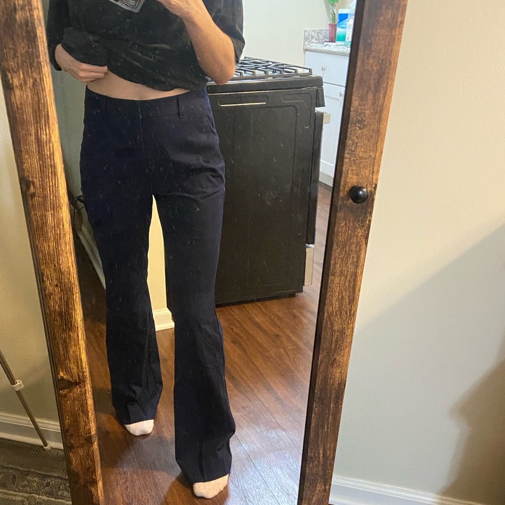 EUC A New Day Navy blue Straight leg work slacks size 4